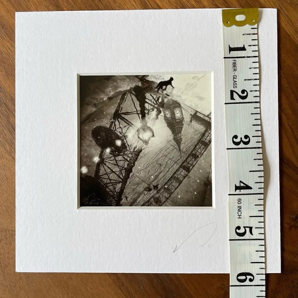 🇬🇧5 x black & white small London Covent Garden prints - Picture 8 of 9